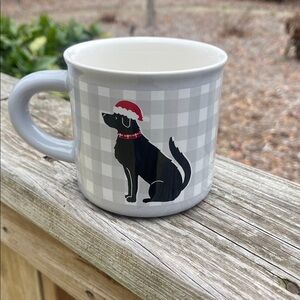 St. Nicholas Square Santa Dog Ceramic Coffee Mug